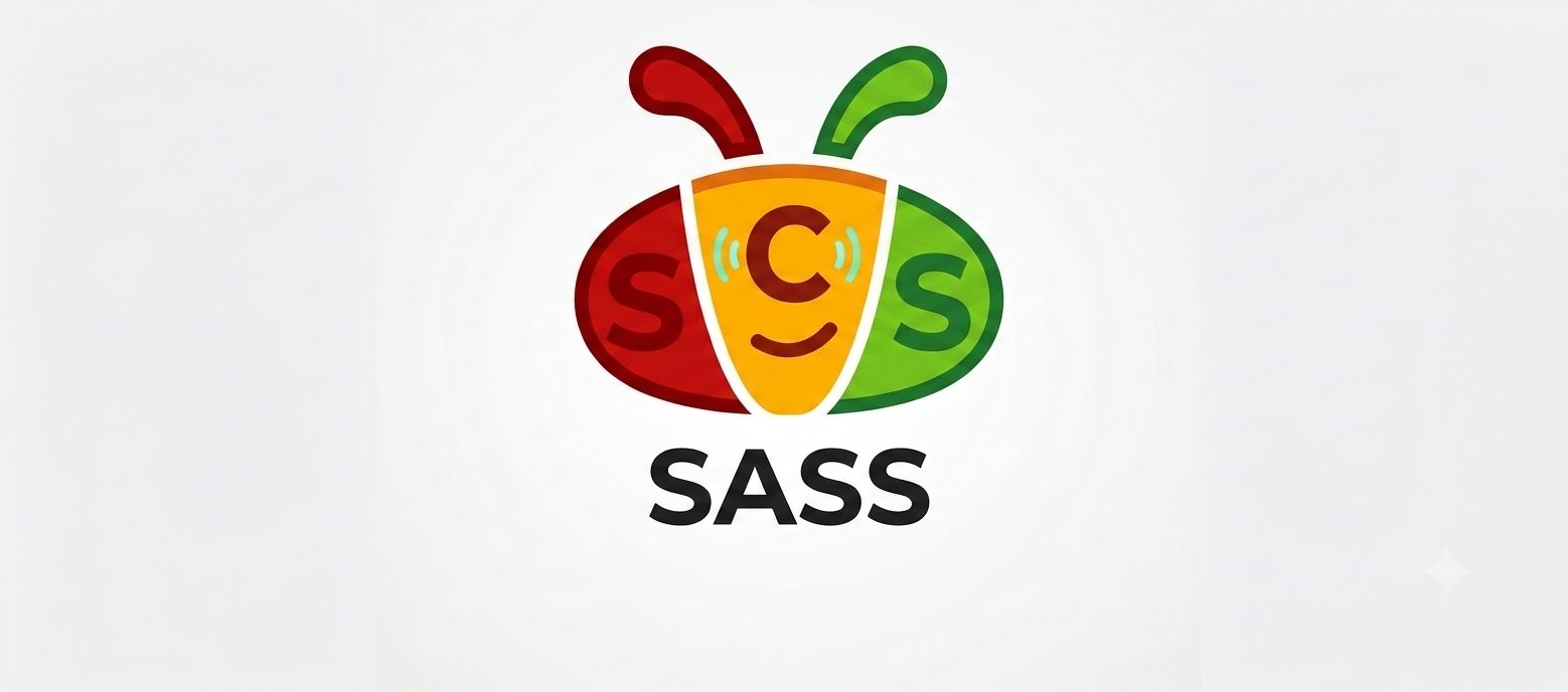 SASS-i värviline putukakujuline logo